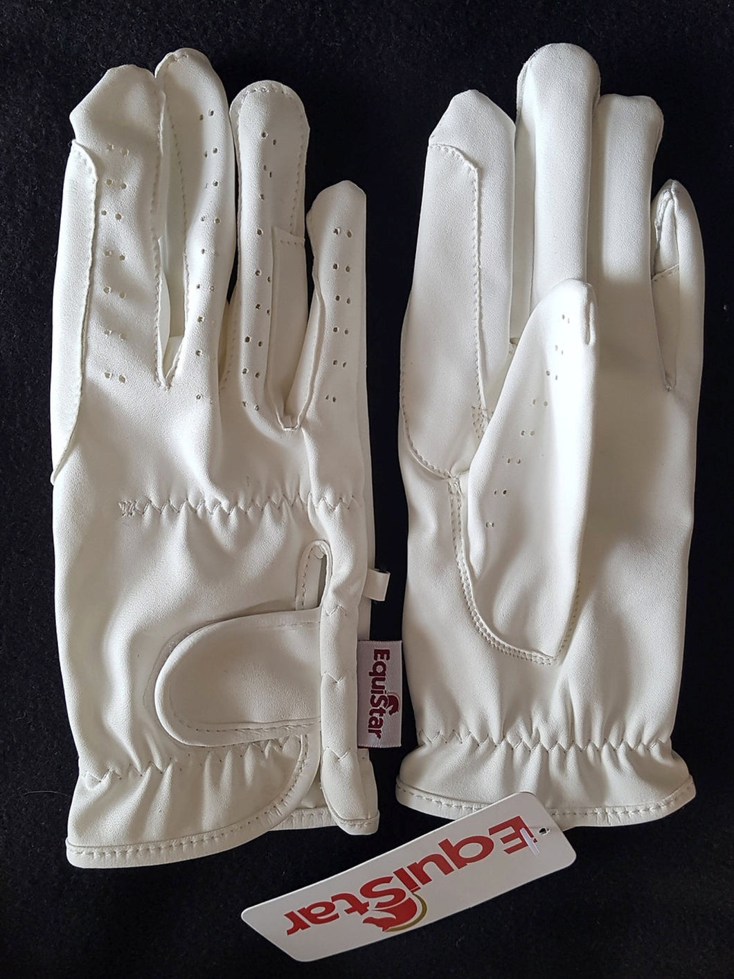 Washable synthetic riding gloves