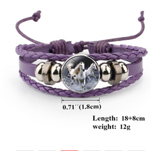 Load image into Gallery viewer, Woven horse bracelet
