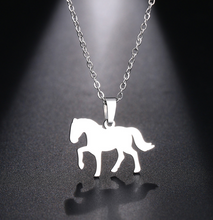 Load image into Gallery viewer, Necklace with horse pendant
