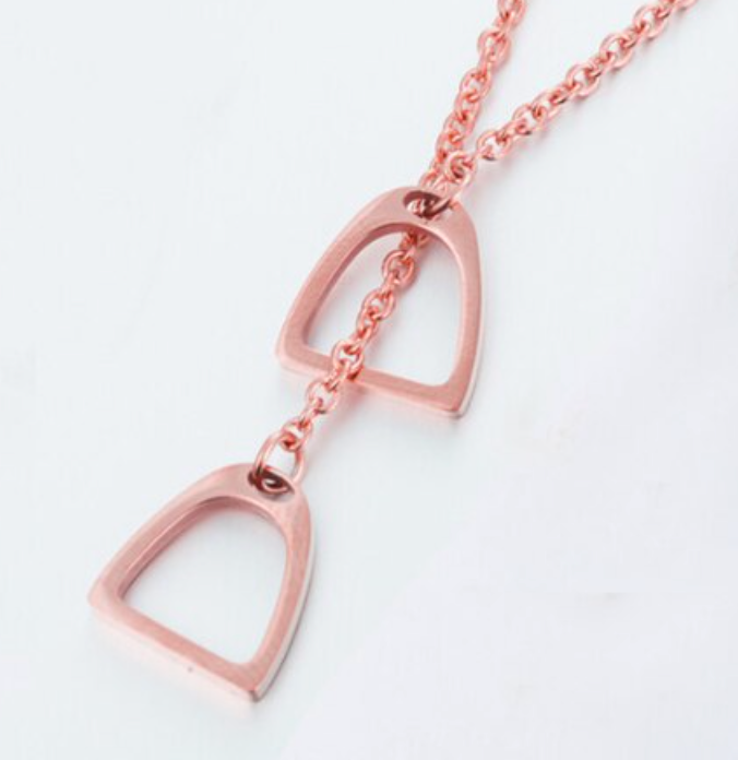 Stainless steel Stirrup Iron Necklace