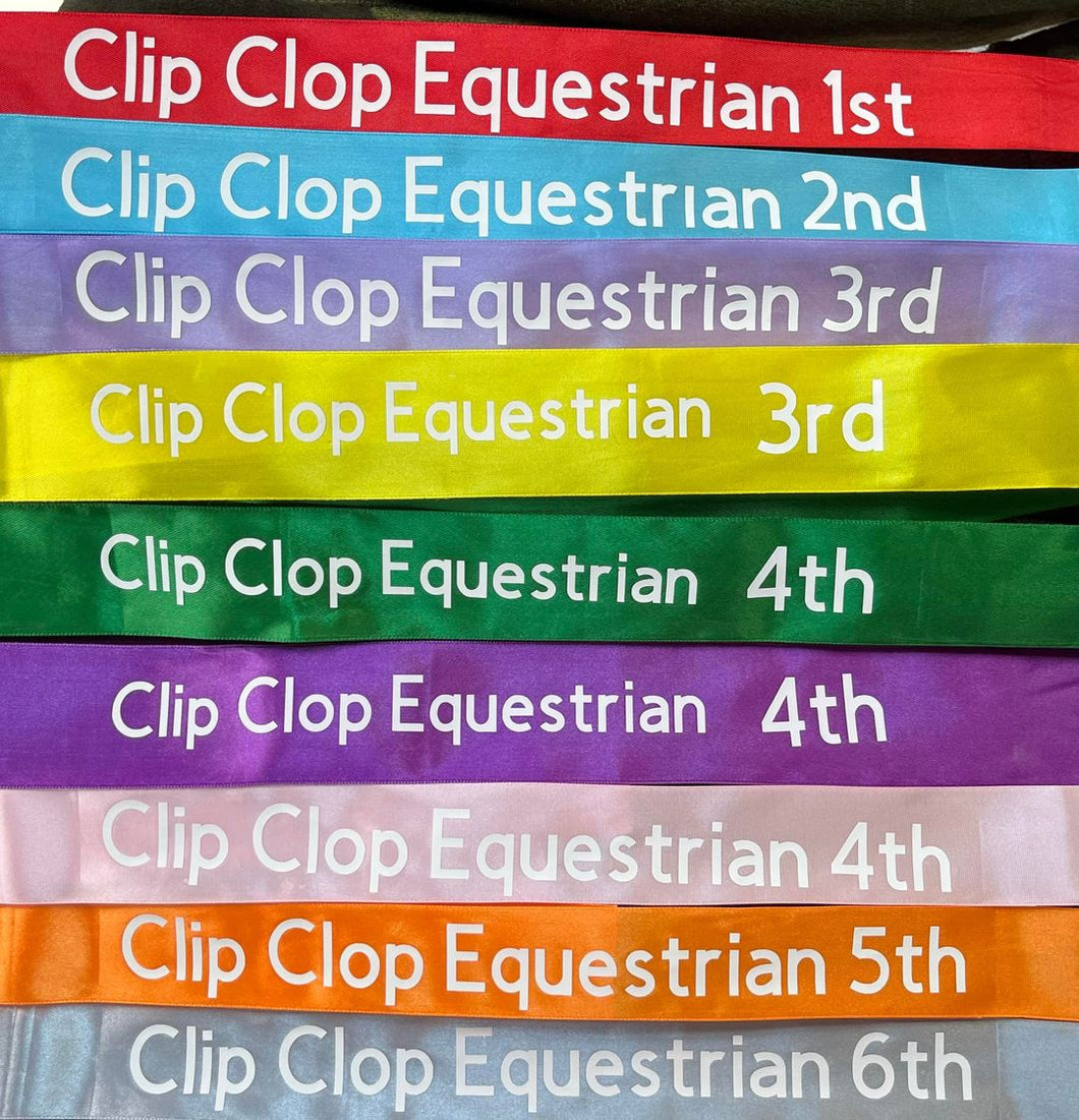 Printed Ribbons (Set of Six)